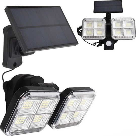 Solar Street Light Cold White 6000K with Motion Sensor and Photocell IP65