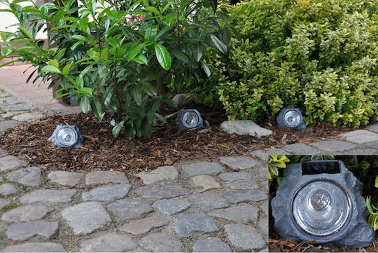 Solar Light Floor Vrachaki with Photocell