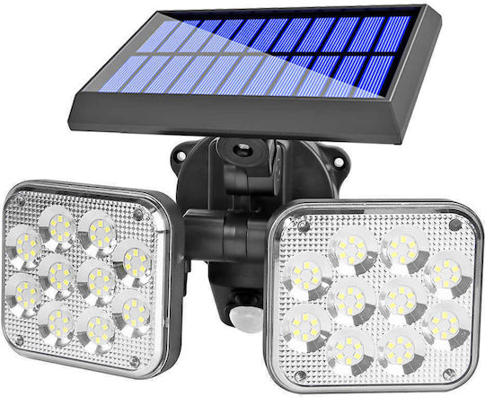 Straßen-Solarleuchte mit Bewegungssensor und Fotokontakt IP65