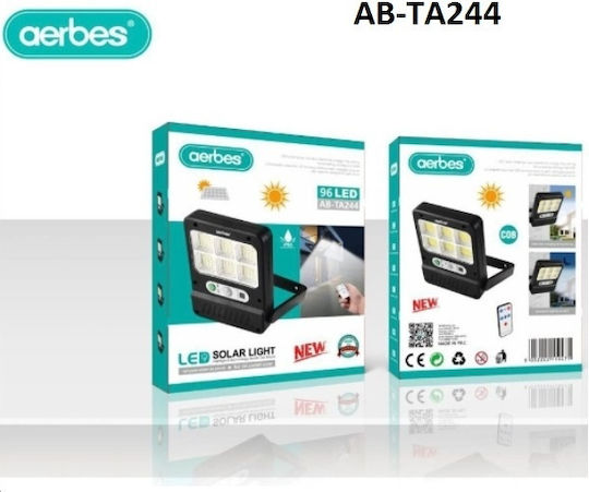 Aerbes Wall Mounted Solar Light with Motion Sensor IP65 13.5cmx11cmcm
