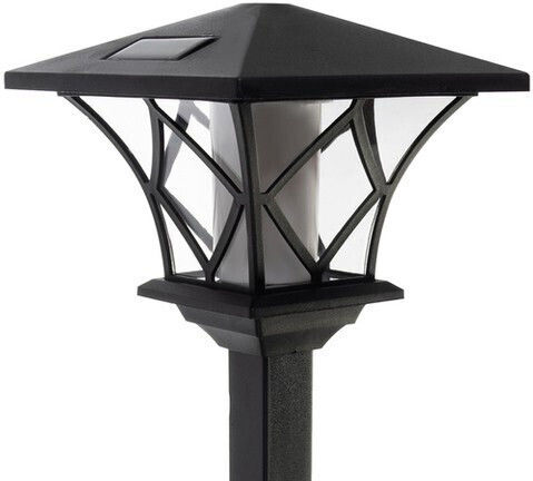 Gardlov Spiked Solar Light Torch 12lm with Warm White Light IP44 17cmx17cmx17cmcm