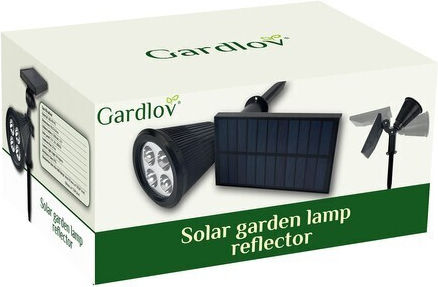Gardlov Ηλιακό Φωτιστικό Δρόμου 2W 120lm Ψυχρό Λευκό με Φωτοκύτταρο IP65 30x9.3x27εκ.