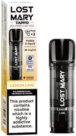 Lost Mary Ανταλλακτικά Pod 2τμχ Lemon Lime 2ml / 20mg