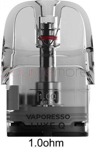 Vaporesso Luxe Q Replacement Pod in Silver color 3ml with Resistance 1ohm 1pcs