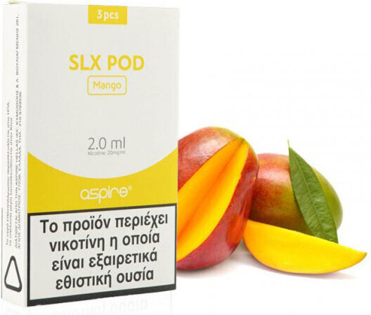 Aspire Slx Frost Ανταλλακτικά Pod 3τμχ 2ml με Αντίσταση 1.3ohm