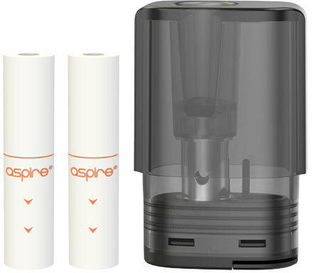 Aspire Vilter Replacement Pods Ανταλλακτικά Pod 2τμχ 2ml με Αντίσταση 1ohm