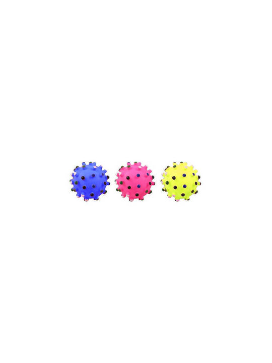 Pawise Vinyl Dog Toy Spiky Dot Ball S 1pc