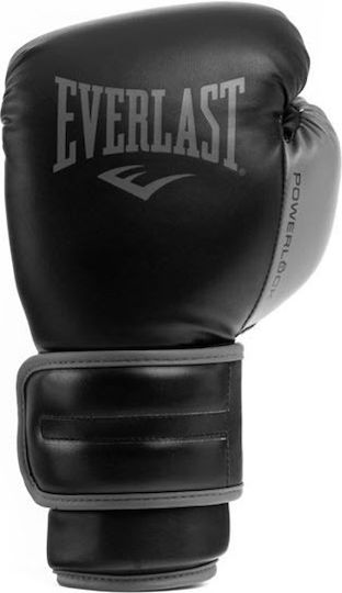 Everlast Powerlock 2 Boxhandschuhe aus Kunstleder Schwarz