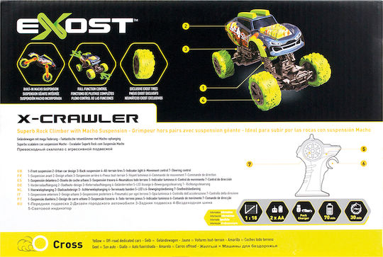 Exost X-Crawler Τηλεκατευθυνόμενο Αυτοκίνητο Crawler