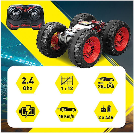 Exost Land Buster Τηλεκατευθυνόμενο Αυτοκίνητο Κόκκινο