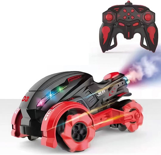 Factory Spray Pro KD829 Τηλεκατευθυνόμενο Αυτοκίνητο Stunt Μαύρο