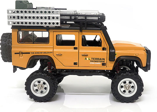 Amewi RC D90X28 Τηλεκατευθυνόμενο Αυτοκίνητο Crawler 4WD Κίτρινο