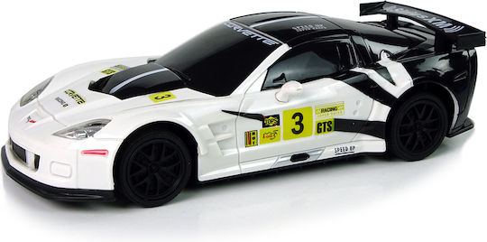 Lean Toys Corvette C6.R Remote Controlled Car White