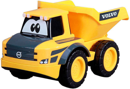 Bburago BB Junior My First RC Volvo Dump Truck Τηλεκατευθυνόμενο Δομικό Όχημα Κίτρινο