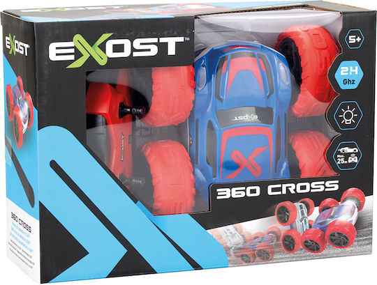 Exost Cross Τηλεκατευθυνόμενο Αυτοκίνητο Stunt Κόκκινο