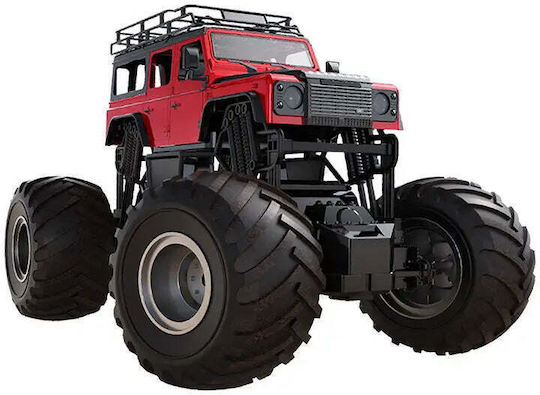 Shantou Double Eagle Land Rover Defender Remote Controlled Car Monster Truck Red