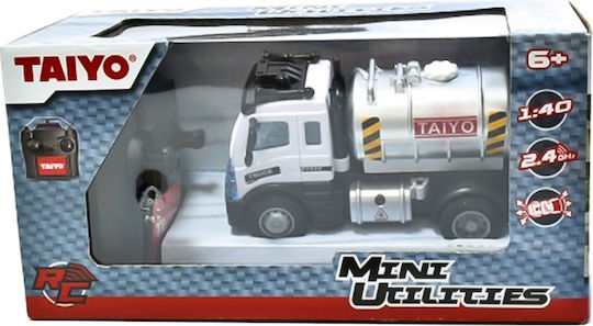 Taiyo Petroleum Truck Τηλεκατευθυνόμενο Αυτοκίνητο Ασημί