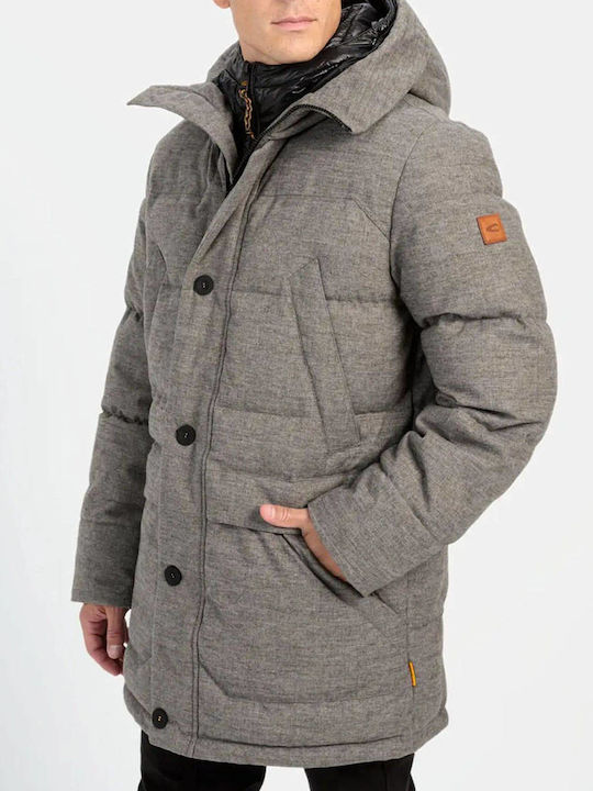 Camel Active Jacket Puffer Light Gray