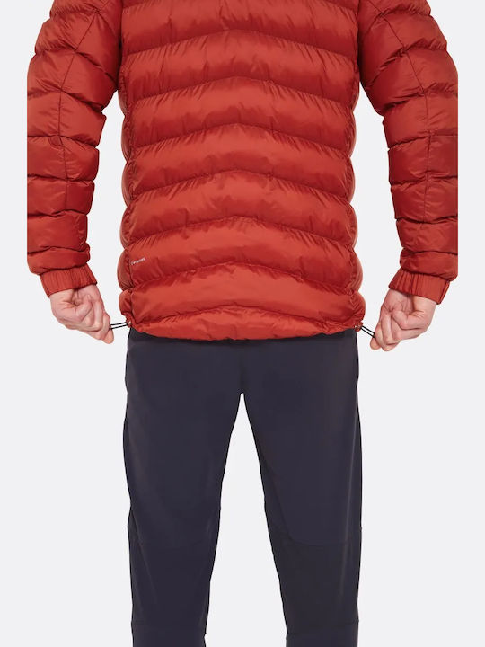 Χειμωνιάτικο Μπουφάν Διπλής Όψης Tuscan Red