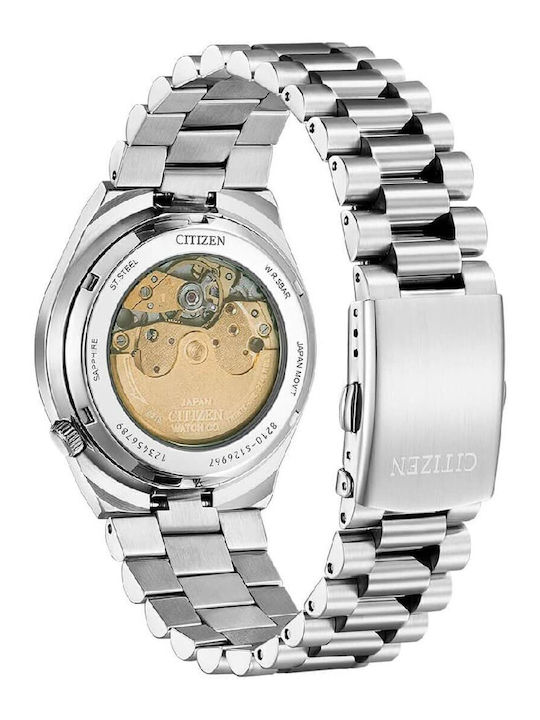 Citizen Tsuyosa Men's Watch 40mm Automatic with Silver Metal Bracelet