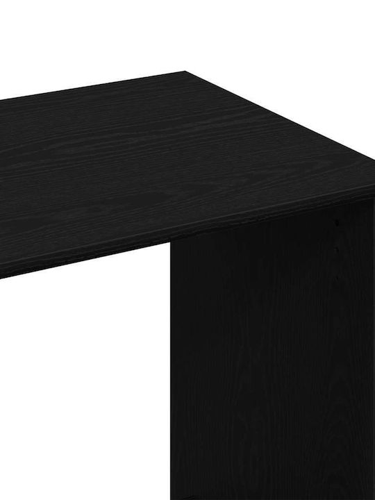 Schreibtisch Holz Black 80x40x75cm