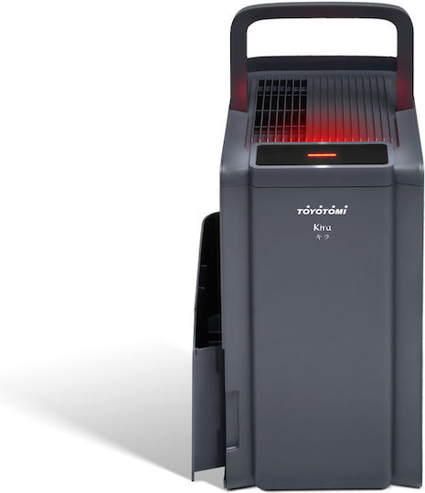 Toyotomi Kira Dehumidifier with Compressor Ionizer and Wi-Fi 18lt Gray