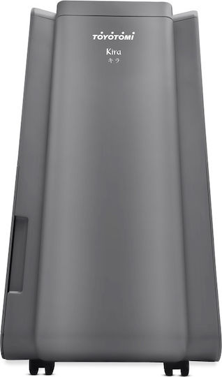 Toyotomi Kira Dehumidifier with Compressor Ionizer and Wi-Fi 18lt Gray