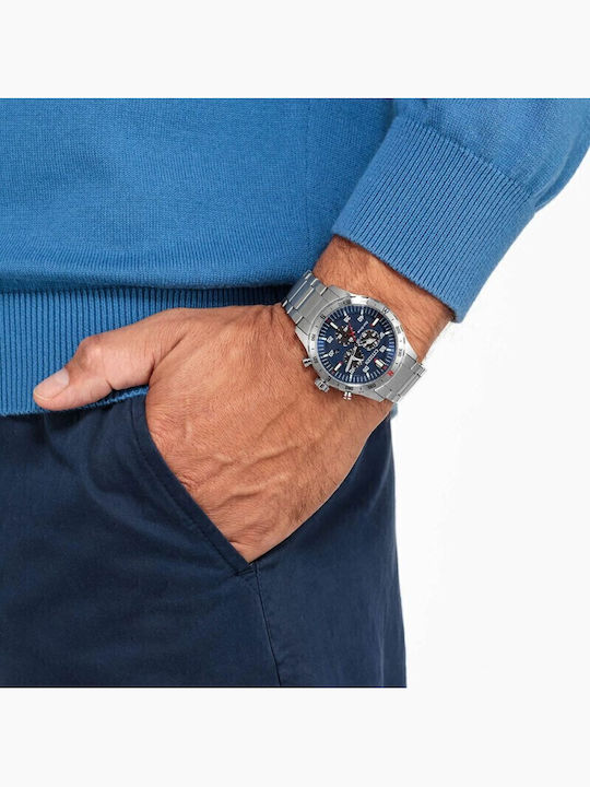 Citizen Ρολόι Eco - Drive με Μεταλλικό Μπρασελέ