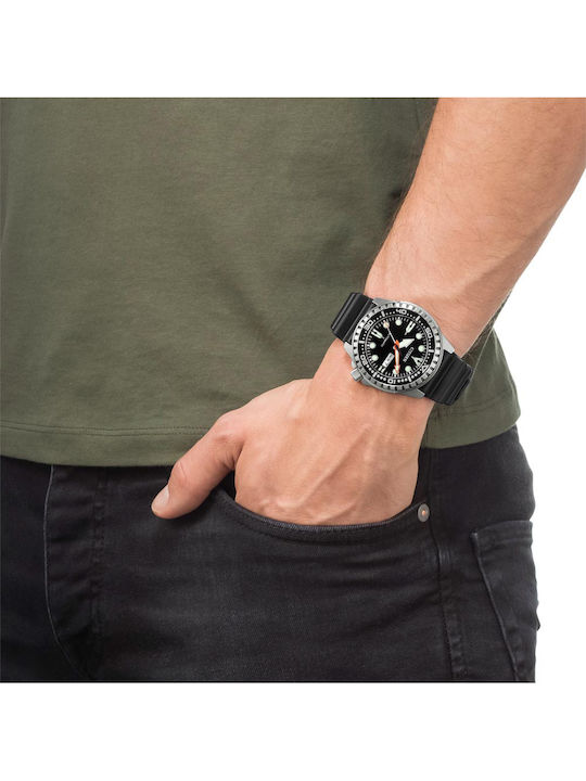 Citizen Promaster Marine Herrenuhr 46mm Automatisch mit Schwarz Kautschukarmband
