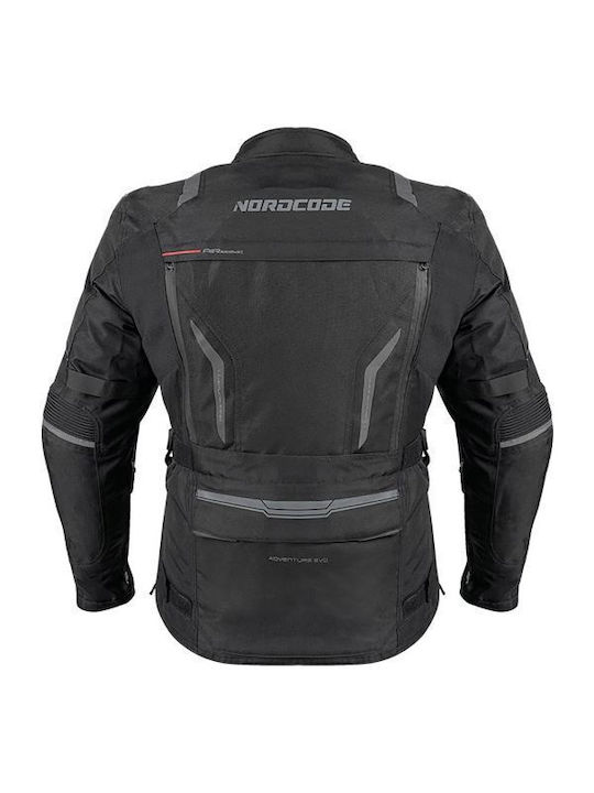 Nordcode Adventure Evo 24 Cordura Men's Jacket 4 Seasons Total Black