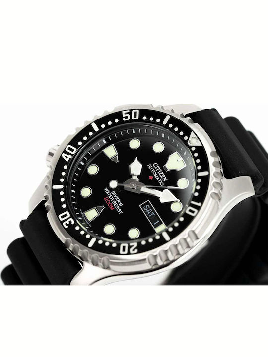 Citizen Promaster Marine Men's Watch 41mm Automatic with Black Rubber Strap
