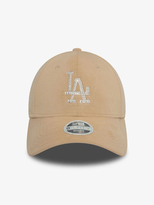 New Era La Dodgers Women's Jockey Beige