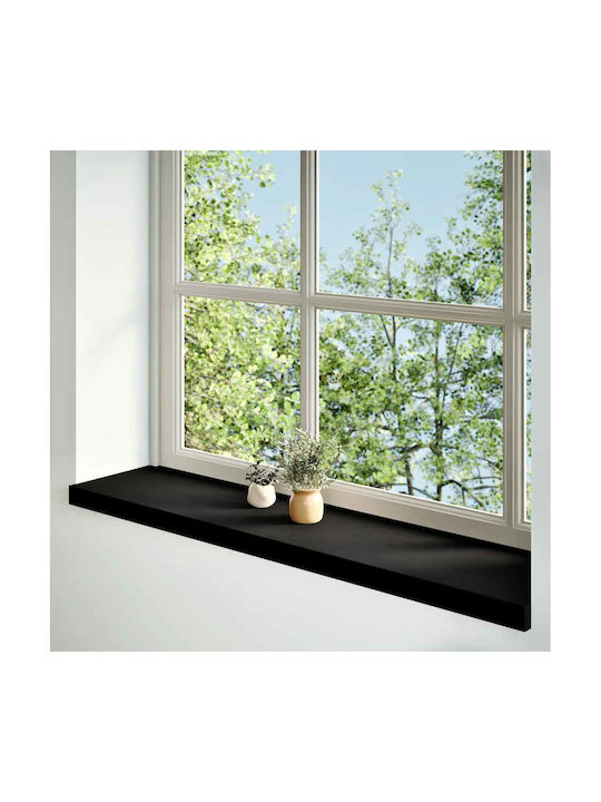 vidaXL Window Sill Wooden W110xH30cm