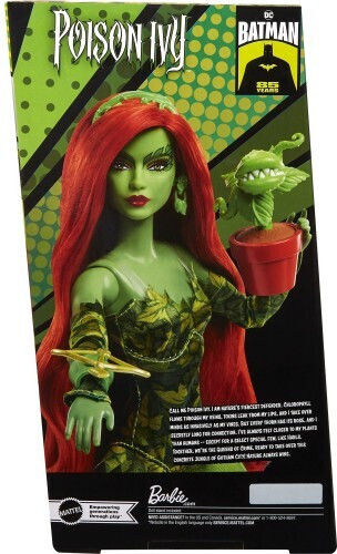 Barbie Batman 85th Anniversary - Poison Ivy Doll for 3++ Years