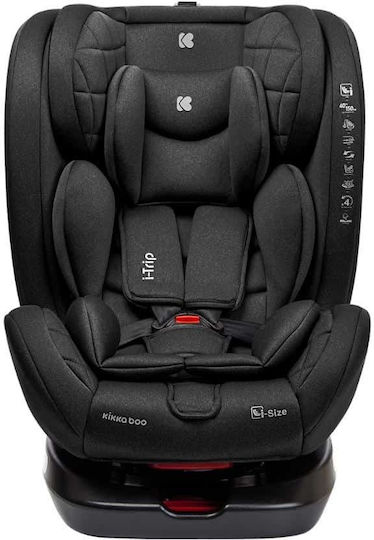 Kikka Boo i-Trip Baby Car Seat i-Size with Isofix Black 0-36 kg
