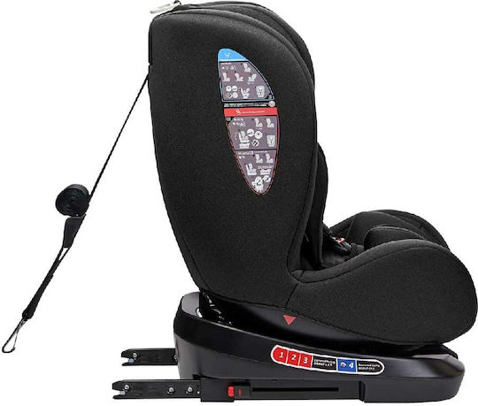Kikka Boo i-Trip Baby Car Seat i-Size with Isofix Black 0-36 kg
