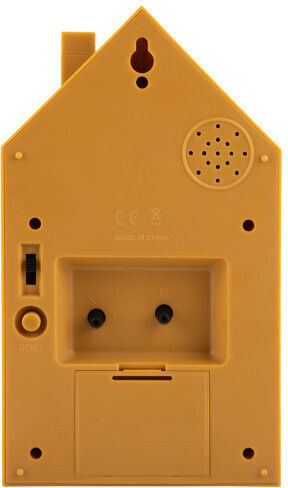 Karlsson Cuckoo Επιτραπέζιο Ρολόι Ξυπνητήρι Abs 12x6x20 I Ochre Yellow