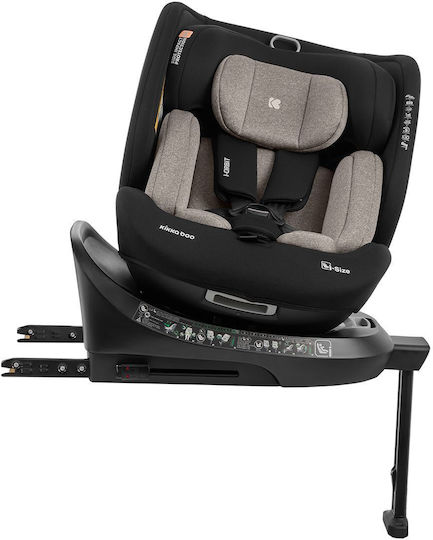 Kikka Boo i-Orbit Baby Car Seat i-Size with Isofix Beige