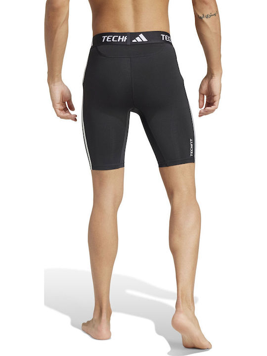 adidas Techfit Mens Sports Leggings Short Black