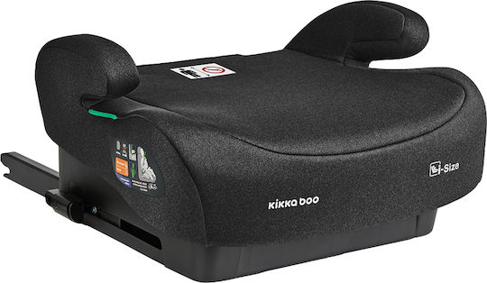 Kikka Boo i-Boost Καθισματάκι Αυτοκινήτου High-back Booster i-Size με Isofix Black