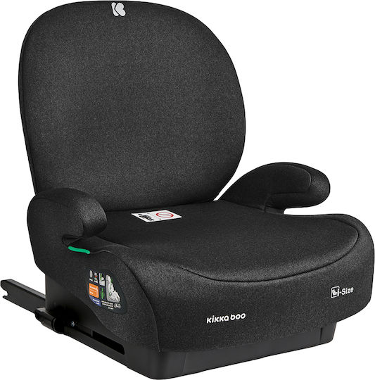 Kikka Boo i-Boost Καθισματάκι Αυτοκινήτου High-back Booster i-Size με Isofix Black