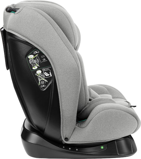 Kikka Boo i-Explore Baby Car Seat i-Size Light Grey 0-36 kg