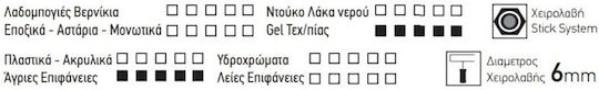 Veritas Ρολό Βαφής Στρογγυλό