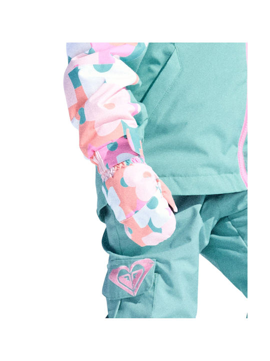 Roxy Snows Up Mittens Παιδικά Γάντια Σκι & Snowboard Πολύχρωμα