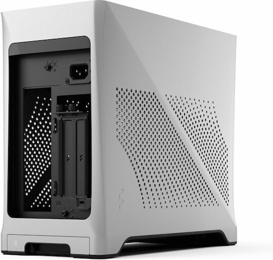Fractal Design Era 2 Mini Tower Κουτί Υπολογιστή Ασημί