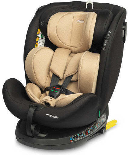 Caretero Commo Baby Car Seat i-Size with Isofix Beige