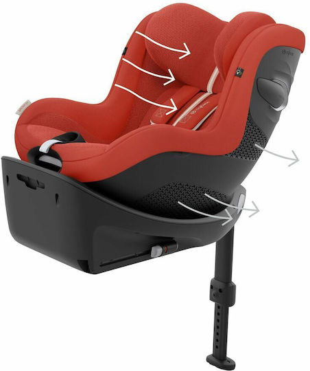 Cybex Sirona Gi Plus Καθισματάκι Αυτοκινήτου i-Size Hibiscus Red