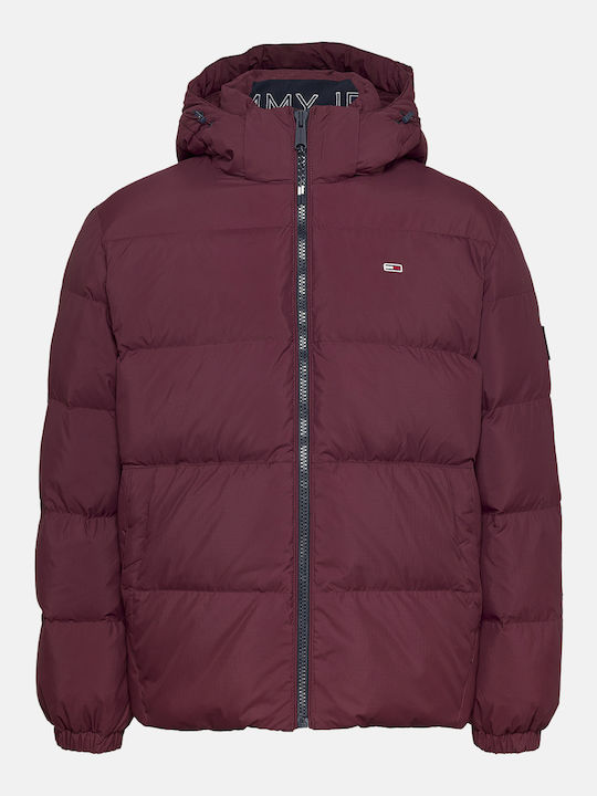Jacket Puffer Red Wine