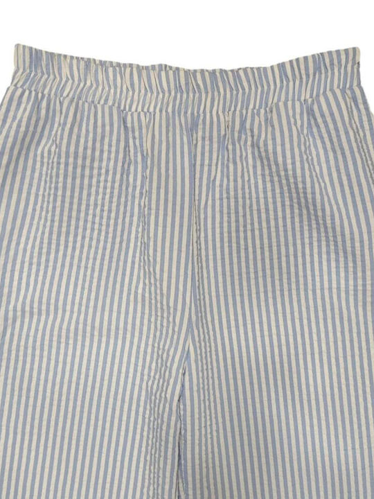 Only Women's Cotton Trousers Striped GALLERY