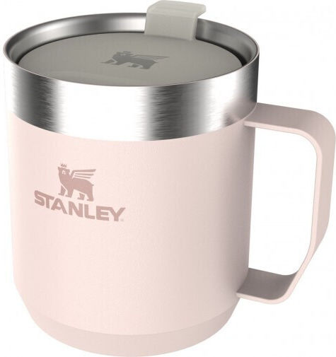 Stanley Classic Legendary Camp Pahar Termos Oțel inoxidabil Fără BPA 350ml cuarț roz